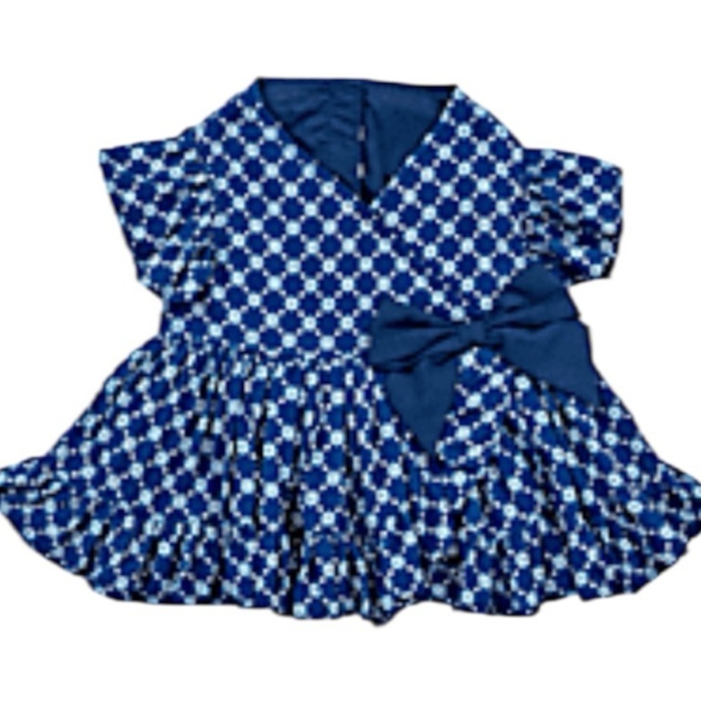 Draper James Floral Wrap Dog Dress M